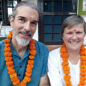 A best Couple in Yoga Teacher Training course