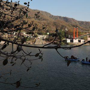 Ganga View near Laxman jhula rishikesh